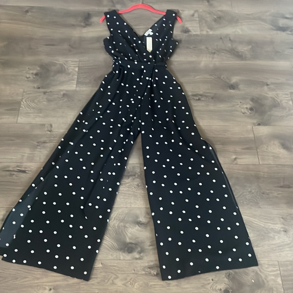 Polka dot jumpsuit